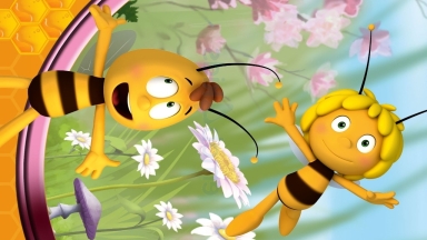obrazek z bajki Pszczółka Maja